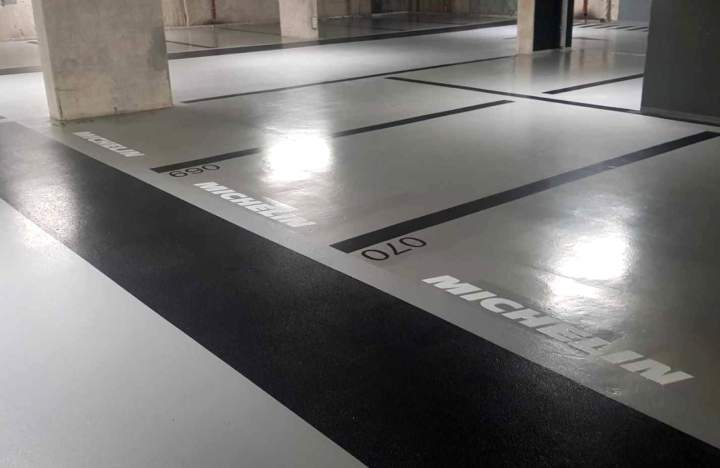 Marquage au sol parking Carrières-sur-Seine